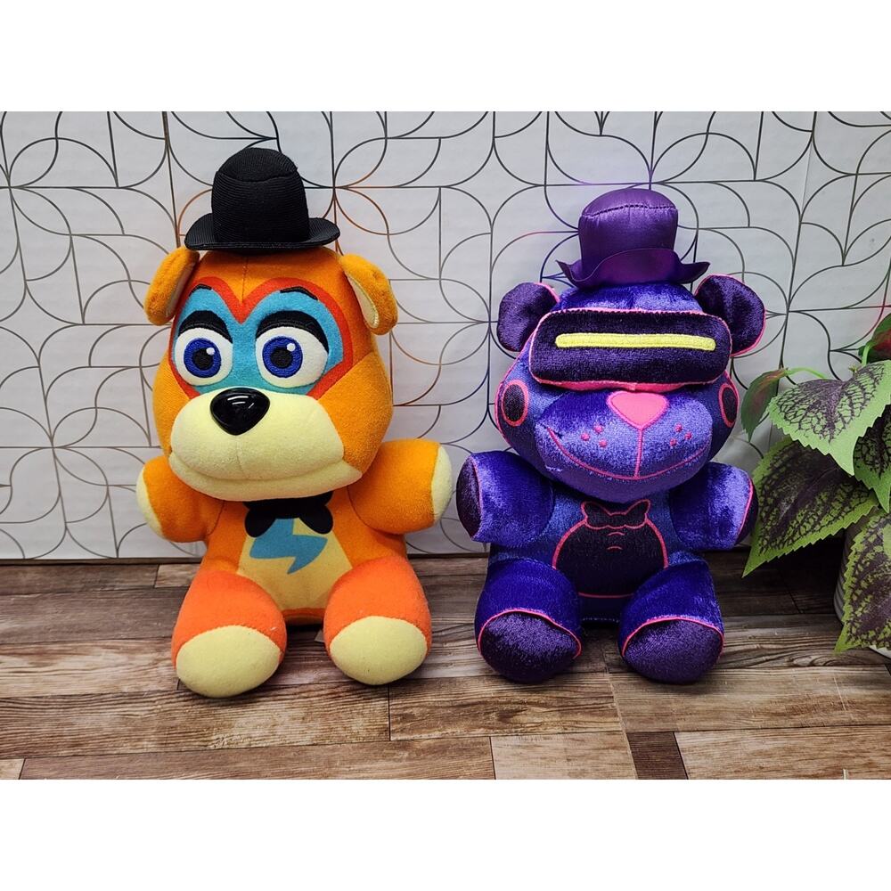 Funko Five Nights At Freddys FNAF Fred Funko Plush Security Breach + VR Fred Set